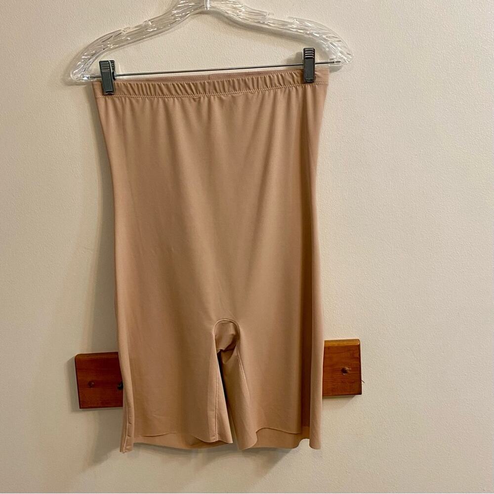 SPANX RED HOT 1X/1TG Tan Mid‎ Thigh Shape-wear #10240R Plus Size High Waisted